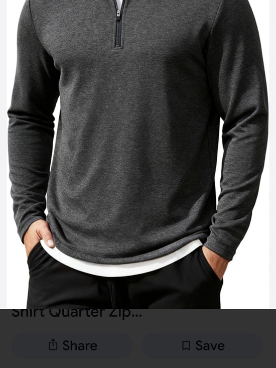 Pebble Beach Other - Men's Pebble Beach Performance Quarter-Zip Pullover Size L